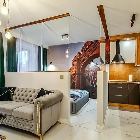 Lägenhet Gold Przy Ksiezym Mlynie - Garaz - Dostep Na Kod - Fv *