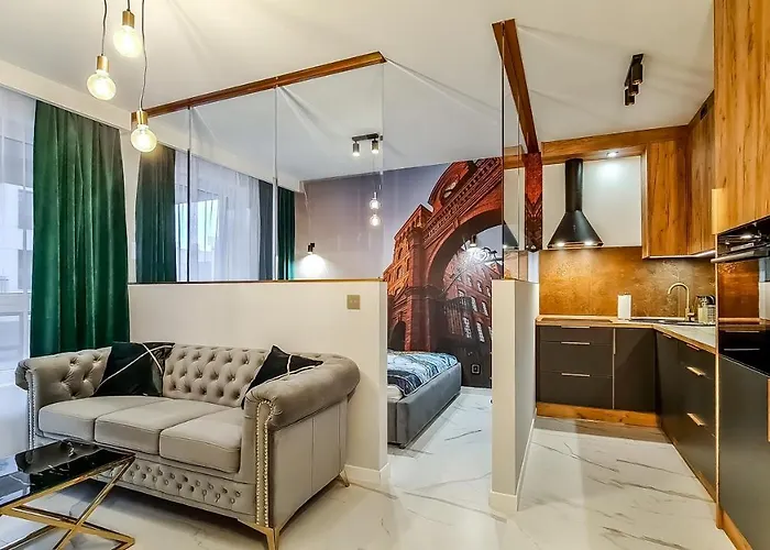 Appartement Gold Przy Ksiezym Mlynie - Garaz - Dostep Na Kod - Fv *